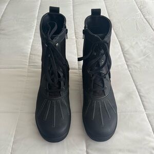 Clarks Black Carima Luna Snow Boots Size 10